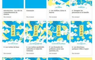 Apprendre le chinois en ligne - livre de chinois - Manuel de chinois Beijing Cursus