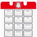 Calendrier en chinois calendrier chinois - Les mois en chinois - Apprendre le chinois - Beijing Cursus