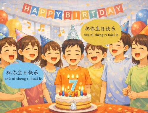 Joyeux anniversaire en chinois : vocabulaire, chanson et traditions