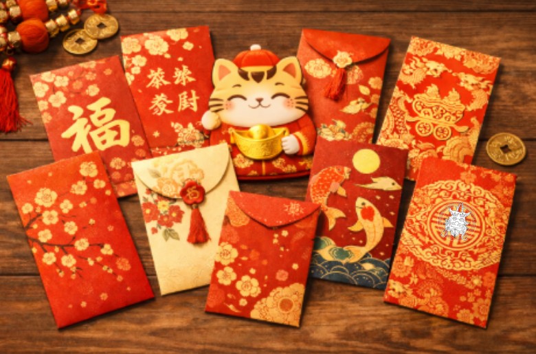 Enveloppe rouge – Hong Bao Enveloppe rouge - Hong Bao - Culture chinoise - Nouvel An chinois - Beijing Cursus