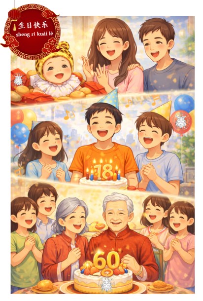 Fete anniversaire chinois - Beijing Cursus