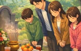 Qing Ming Jie - Toussaint chinoise - Culture chinoise - culte des ancetres